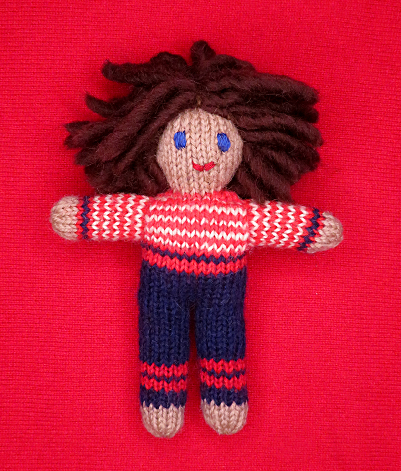 Wee Woolie doll #D8997.