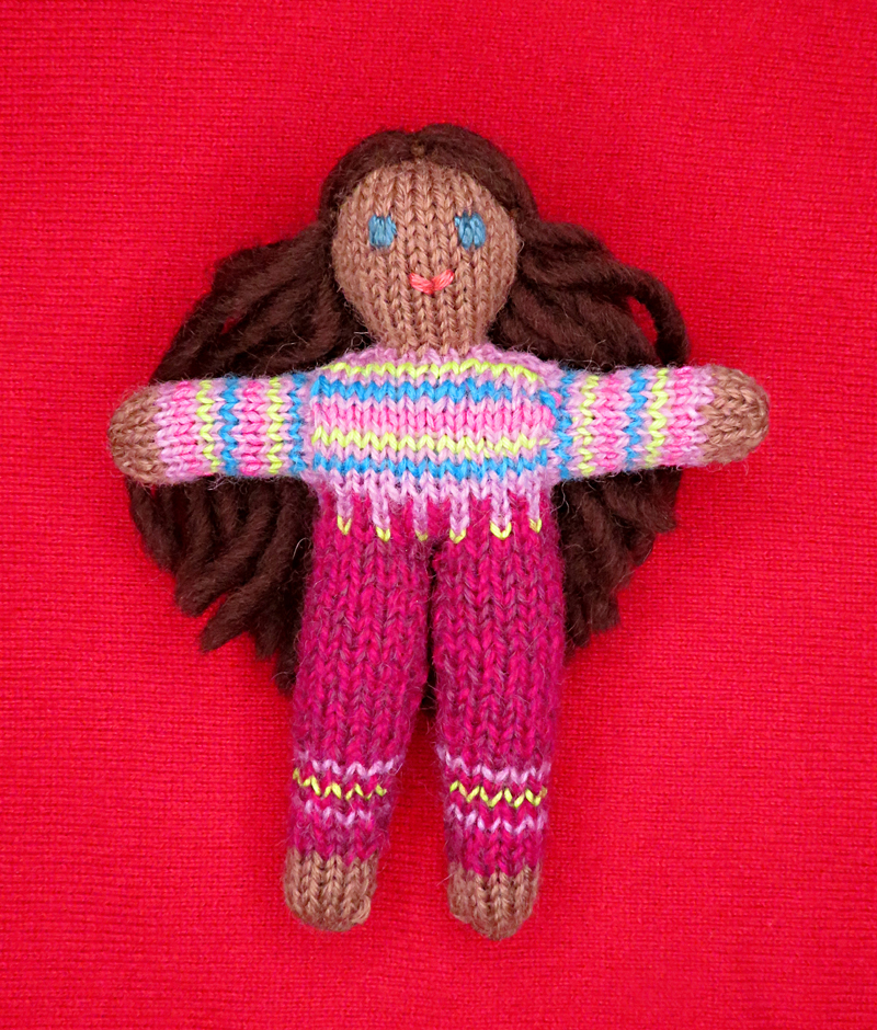 Wee Woolie doll #D9005.