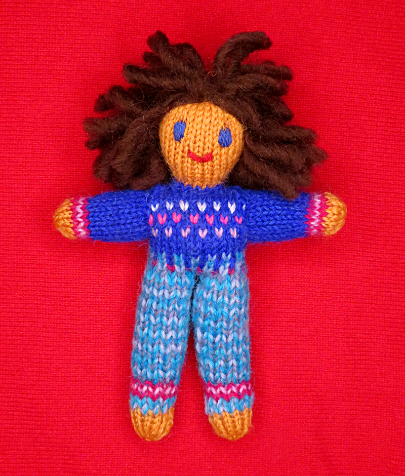 Wee Woolie doll #D9011.