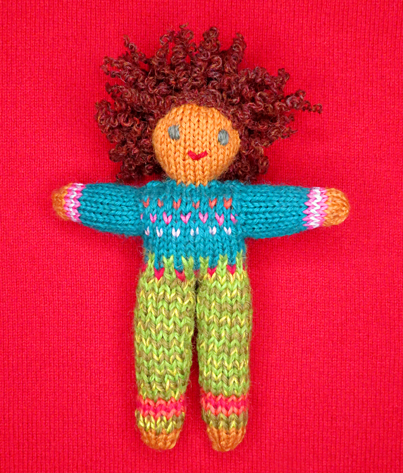 Wee Woolie doll #D9046.