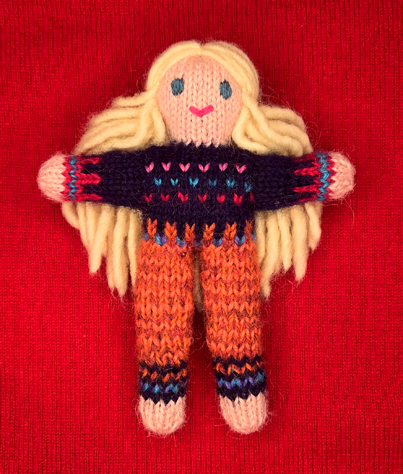 Wee Woolie doll #D2901.