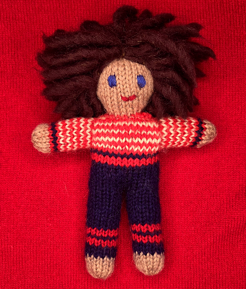 Wee Woolie doll #D3944.