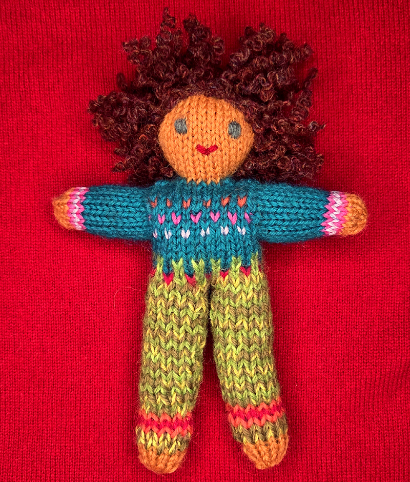 Wee Woolie doll #D4232.