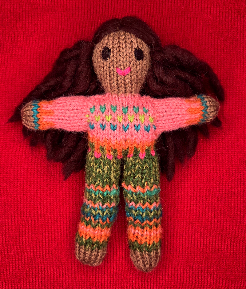 Wee Woolie doll #D4353.