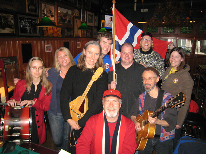 Hi-Dukes at a Norwegian Independence Day celebration.